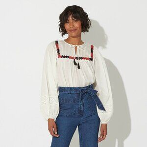 Lena Blouse | Ivory